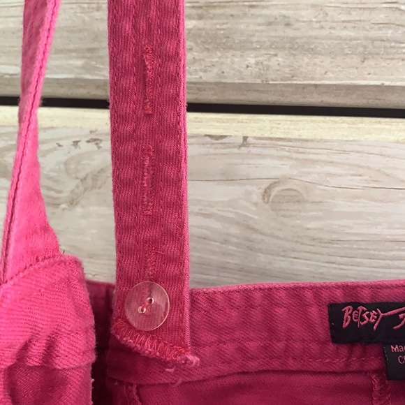 🍭 Betsy Johnson | Pink Jean Dress - Picture 4 of 5